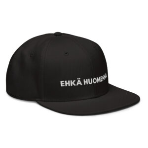 Ehkä huomenna snapback Otto Cap musta etuoikea