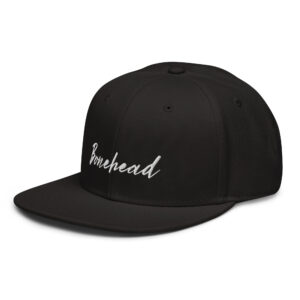 Bonehead snapback Otto Cap musta (black) etuvasen
